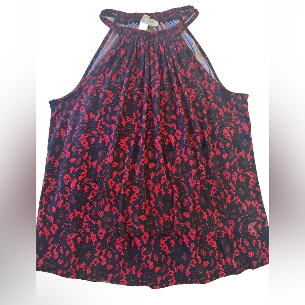 Michael Kors Blouse top Red and Black size M
